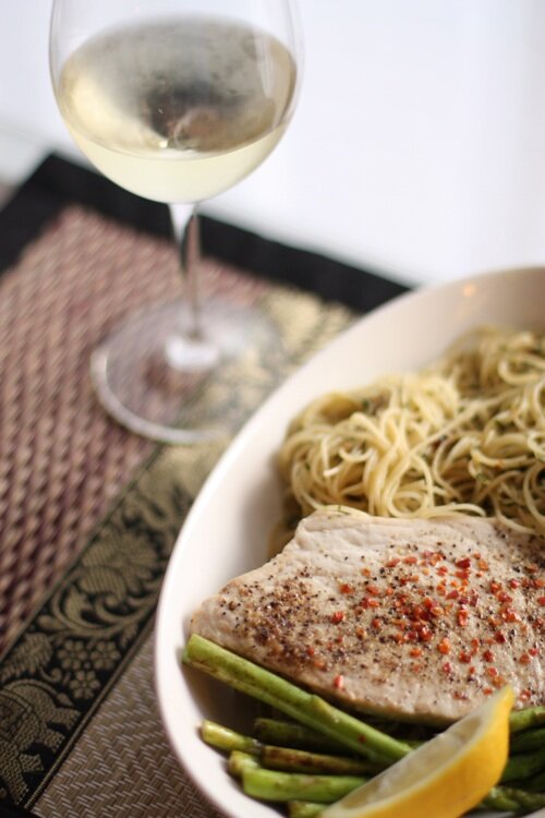 Swordfish & Pasta