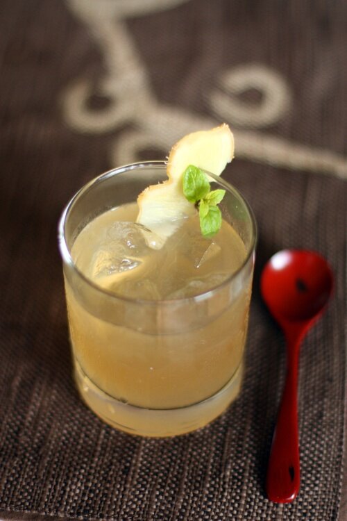 Yuzu-Ginger Cocktail