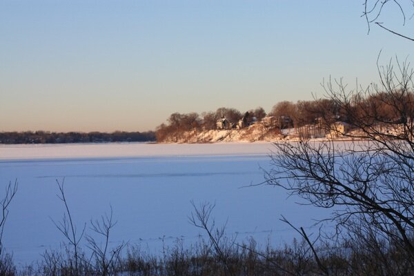Snowy White Bear Lake