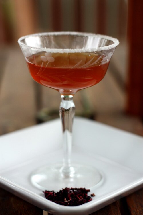 Hibiscus Sidecar