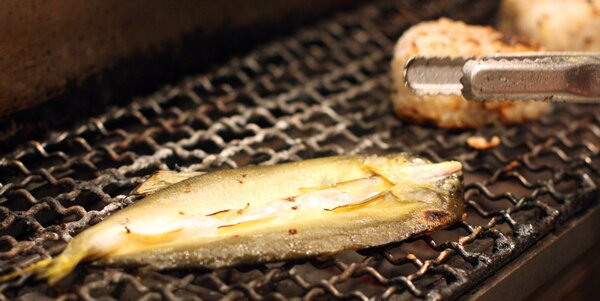 Grilling Ayu