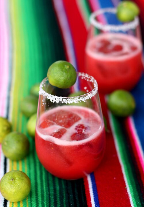 Key Lime & Raspberry Margarita