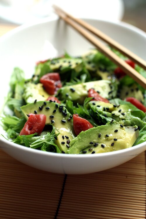 Umeboshi & Avocado Salad