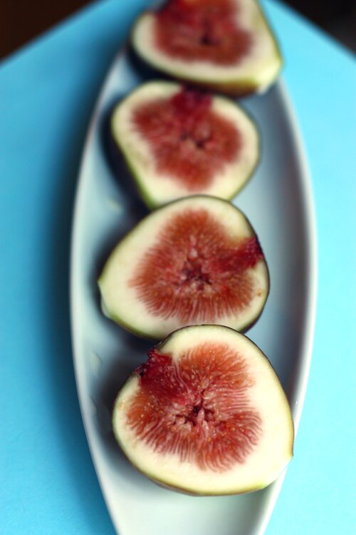 Inside a fig