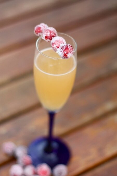 Sparkling Cranberry Cocktail topper