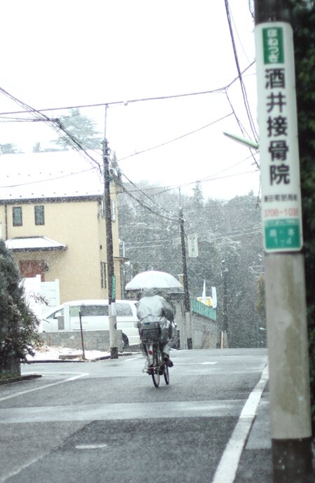 Cycling in Snow