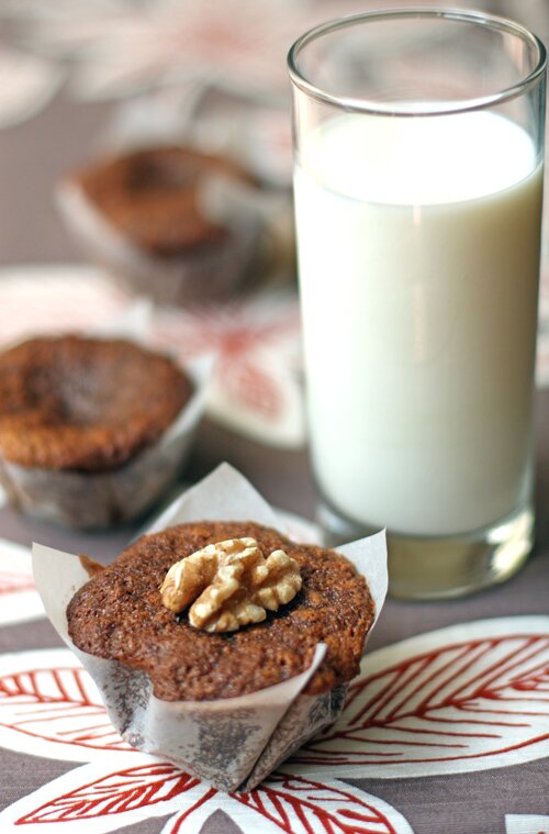 Fig & Walnut Muffins