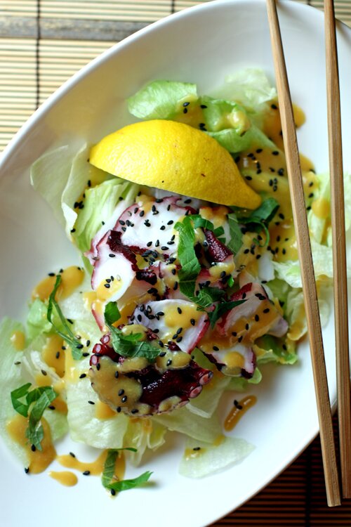 Octupus salad