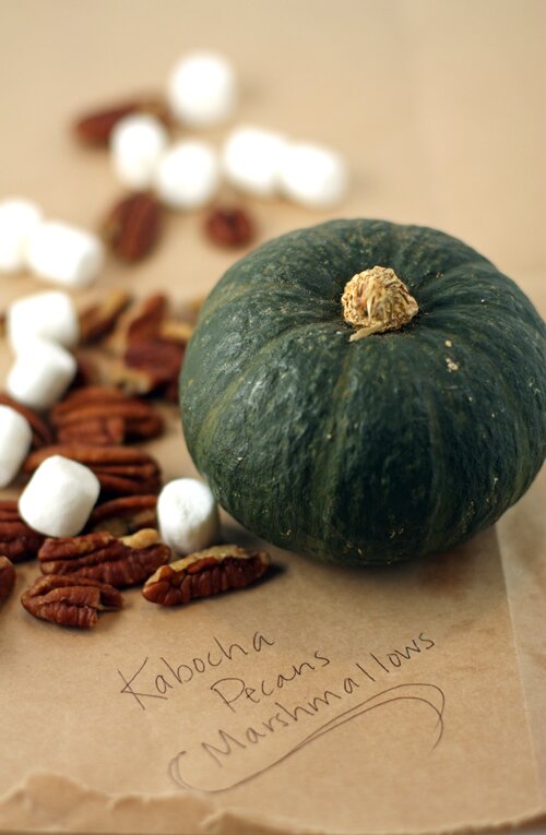 Kabocha, Pecans & Marshmallows