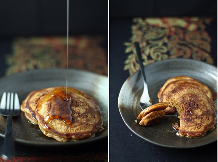 Gingerbread-Pancakes
