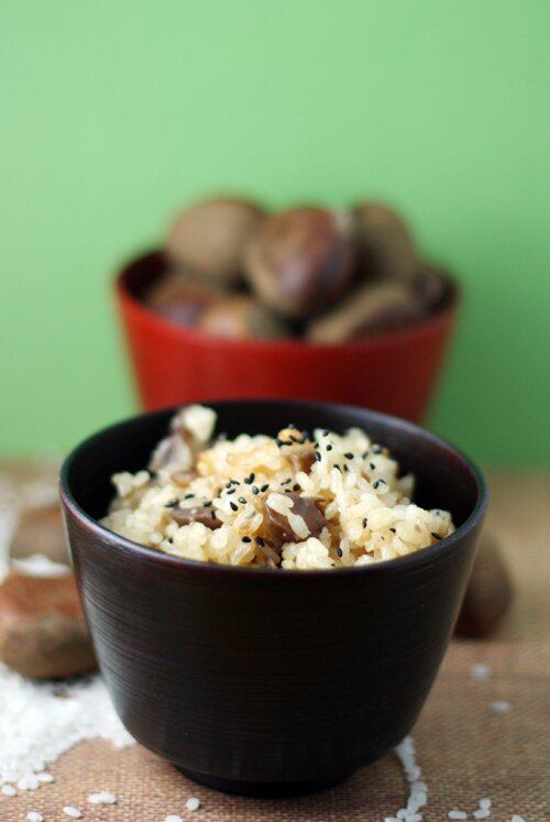 Japanese Chestnut Rice