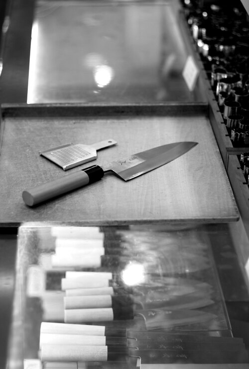 Knife & Grater