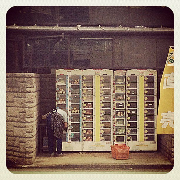 Last View Produce Vending Machine